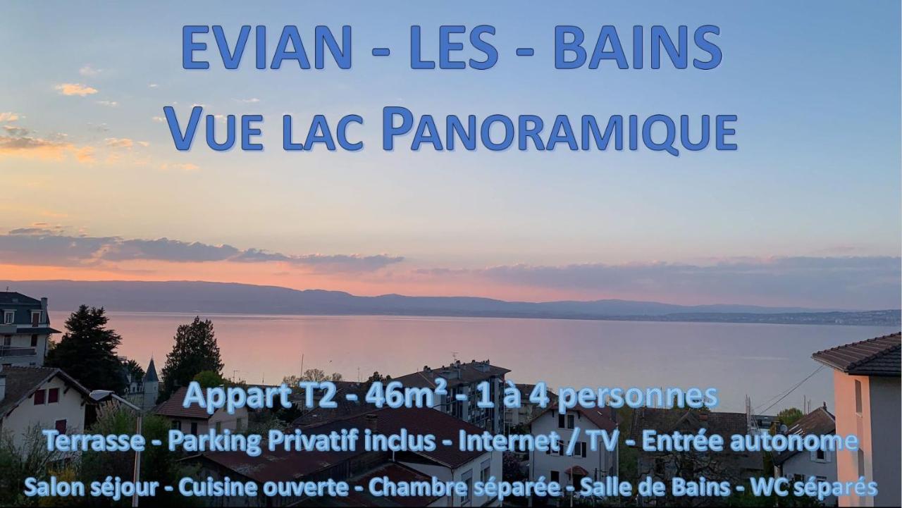 Vue Lac Panoramique Apartment เอวิยงเลบานส์ ภายนอก รูปภาพ